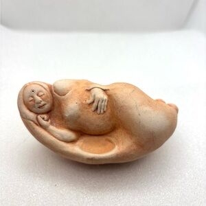 Bell Pine Art Farm "Mothering Goddess" Relaxing Figurine-Clay Sculpture